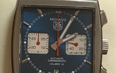 TAG Heuer - Monaco Chronograph Calibre 12 - Ref. CAW2111.FC6183 - Men - 2000-2010