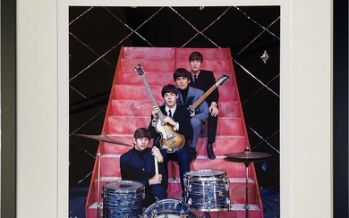 TERENCE SPENCER (1918-2009) - SIGNED BEATLES PHOTOGRAPH.