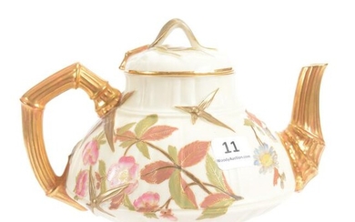 Tea Pot, Royal Worcester #1196