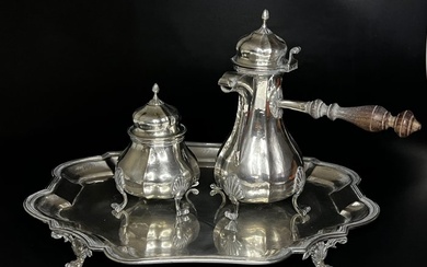 Tea service (3) - .800 silver
