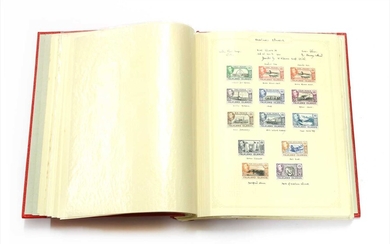 The Simplex album with Commonwealth stamps