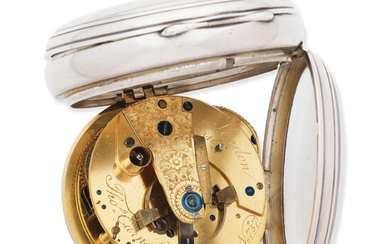 Thomas Earnshaw, London. A silver key wind open face chronometer pocket watch London Hallmark for 1879