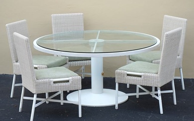 Thomas Pheasant for McGuire Outdoor Dining Set