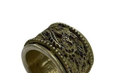 Tibetan Silver Phoenix Ring