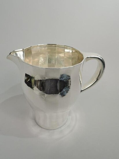 Tiffany Water Pitcher 17580 Antique Craftsman Art Deco American Sterling Silver