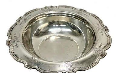 Tiffany & Co. Sterling Silver John C. Moore II Centerpiece Bowl, circa 1925