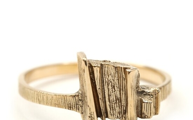 SOLD. Toftegaard: A 14k gold ring. Size 54. – Bruun Rasmussen Auctioneers of Fine Art...