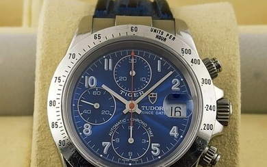 Tudor - Prince Date Chronograph Blue Dial - 79280P - Men - 2011-present