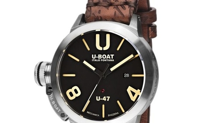 U-Boat - Automatic Classico U-47 AS1 Edizione SpecialeLeather Strap - 8105 - Men - Brand New