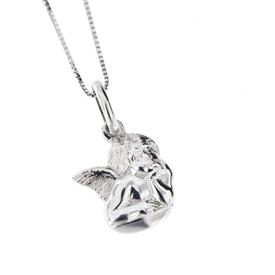 UnoAErre - 18 kt. White gold - Necklace with pendant