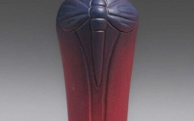 Van Briggle Dragonfly Vase c1920