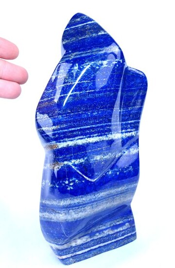 Very Decorative Blue Lapis Lazuli Freeform - 250×100×75 mm - 3019 g