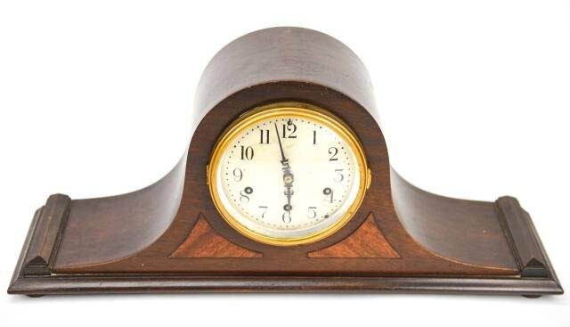 Vintage Seth Thomas Pediment Form Mantle Clock
