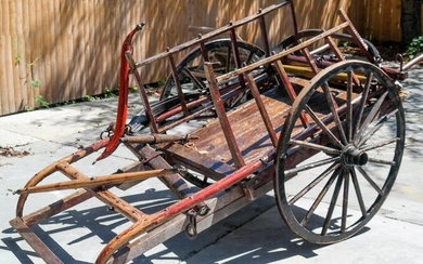 Vintage Wood Cart