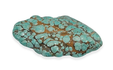 Vintage big turquoise stone