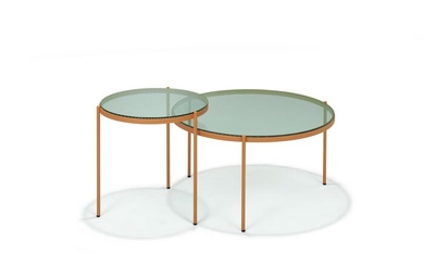 Visser & Meijwaard - Coffee table, Nesting tables - LYN coffee tafel set