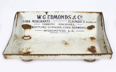 W. G. EDMONDS & CO. DESK SIGN