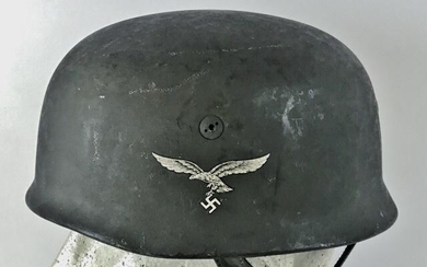 WW2 German Fallschirmjager Helmet, Single Decal