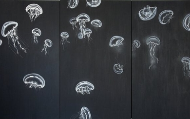 Wolfgang Stiller (German, b. 1961) Jellyfish Triptych
