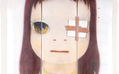 Yoshitomo Nara (b.1959) Untitled (Triptych)
