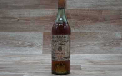 1 bouteille de Cognac Brossault et Co 38/40...