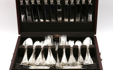 101 Pc. Tiffany & Co. "Audubon" Dinner Sterling Silver Set