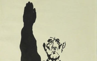 Affiche sérigraphiée "Mai 1968" : DE GAULLE faisan…