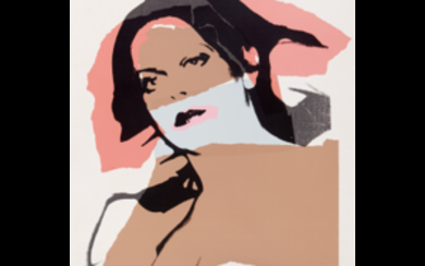 Andy Warhol ( Pittsburgh 1928 - New York 1987 ) , "Ladies and Gentlemen" 1975 screenprint cm 111,5x73,5 Signed and numbered 74/125 on reverse Literature Feldman & Schellmann II.128