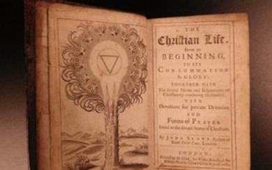 1687 1ed English John Scott on Christian Life Anglican