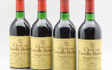 Chateau Leoville Poyferre 1982, 4 bottles