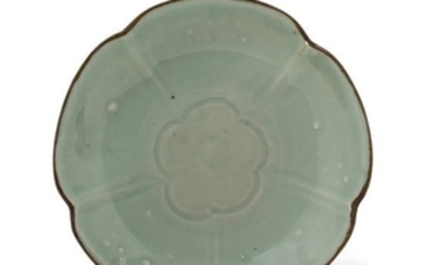 A Chinese Qingbai Glazed Porcelain Dish