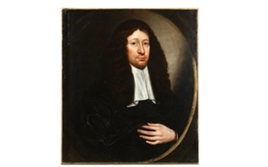 ENGLISH SCHOOL, CIRCA 1660s Portrait of a gentleman,...