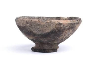 Etruscan Impasto bowl Mid 7th century BC; height cm 7;...