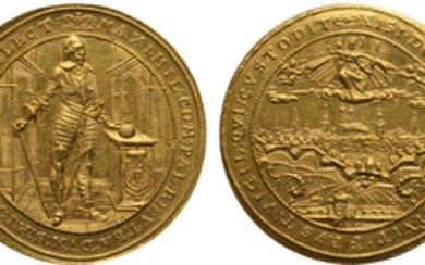 German States, Bavaria, Maximilian I, Gold 5 Ducat, 1640
