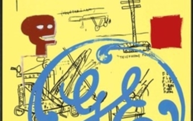 Jean-Michel Basquiat & Andy Warhol (1960-1988 & 1928-1987), Keep Frozen (General Electric)