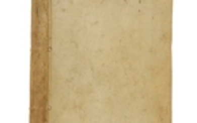 LONGUS. MOLL. Daphnide et Chloe, Libri Quatuor. 1 vol. in-8° plein parchemin ivoire