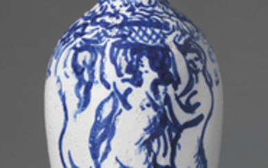 Louis Valtat (1869-1952), Vase aux nus bleus