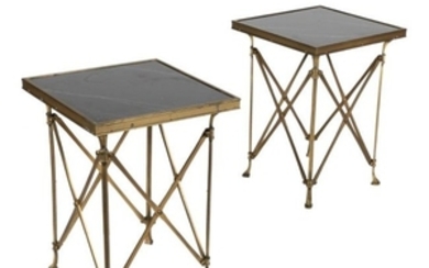 Marble & Brass - End Tables