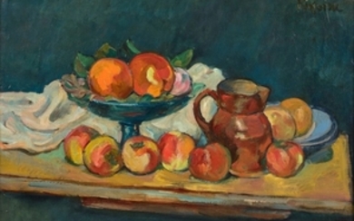 Michel KIKOINE 1892 - 1968 Nature morte aux fruits - 1918