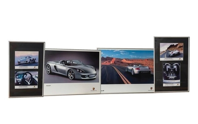 Porsche Carrera GT Framed Posters and Press Photographs