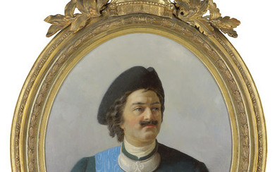 Russian School, Portrait of Peter the Great (1672-1725) wearing the sash of St Andrew