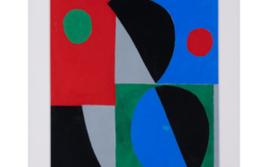 Sonia Delaunay (1885-1979) Poésie de mots, poésie de couleurs - 1961