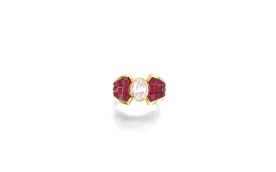 Diamond and Ruby Ring, Van Cleef & Arpels