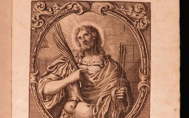 1702 Saint Sebastian Life & Miracles Hemer Martyrology