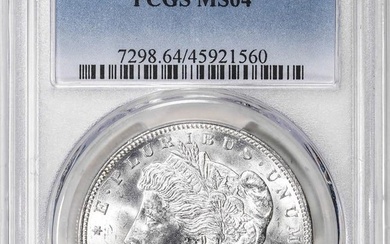 1921-D $1 Morgan Silver Dollar Coin PCGS MS64