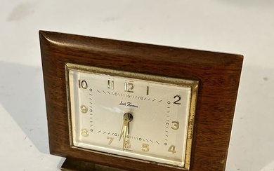 1935 Beautiful Wood Seth Thomas Desk Alarm Clock works