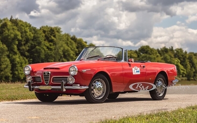 1963 Alfa Romeo 2600 Spider by Touring