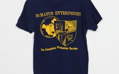 1970s McManus Enterprises Complete Production Service Shirt
