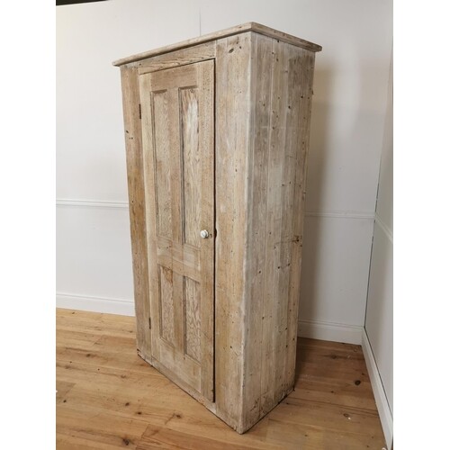 19th C. Irish pine pantry cupboard {195 cm H x 108 cm W x 52...