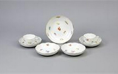 Meissen mixed lot, 7 parts, after 1950, 1st quality